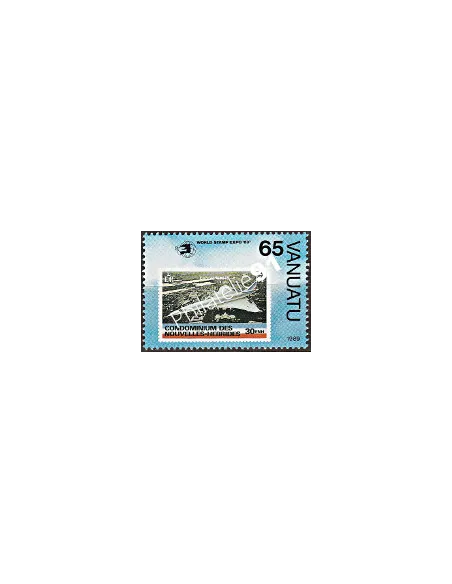 Timbre de Vanuatu n° 837, Concorde, Timbres des colonies Françaises