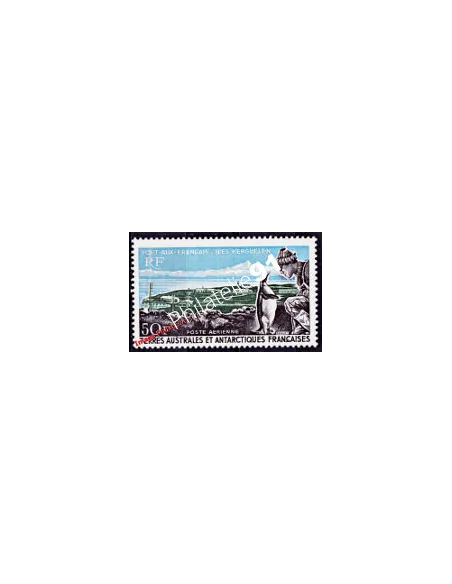 Timbre des TAAF P.A. n° 14 - Port-aux-Français (Kerguelen), Dom Tom
