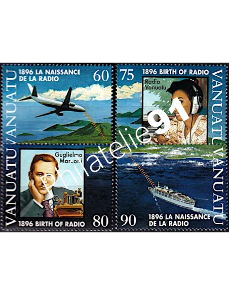 Timbres de Vanuatu n° 1005-1008 - Timbres des colonies Françaises