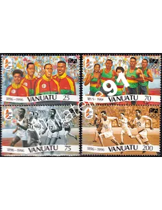 Timbres de Vanuatu n° 1009 à 1012 - Timbres des colonies Françaises