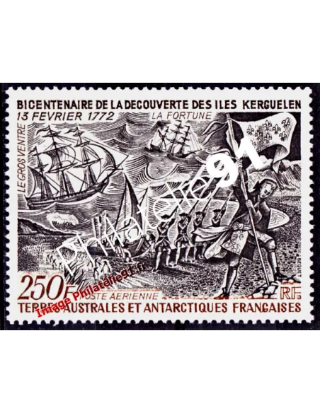 TAAF -  P.A. n°  28 - Découverte des îles Kerguelen