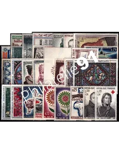 Année DE TIMBRES de France neuve** - 1964 - Collection timbres France