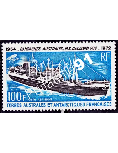 TAAF -  P.A. n°  29 - Bateau Galliéni
