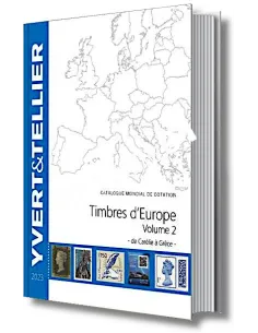 Catalogue des timbres d'Europe 2023 Volume 2, Carélie à Grèce