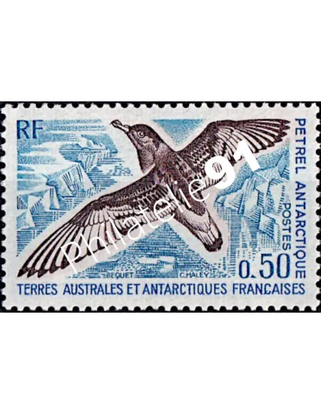 Timbre des TAAF n° 56, Pétrel, Collection timbres DOM TOM