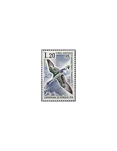 Timbre des TAAF n° 59, Cormoran de Kerguelen, Collection timbres DOM TOM