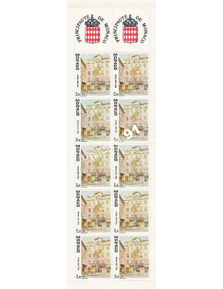 Monaco, Carnet n° 4, collection timbres Monaco