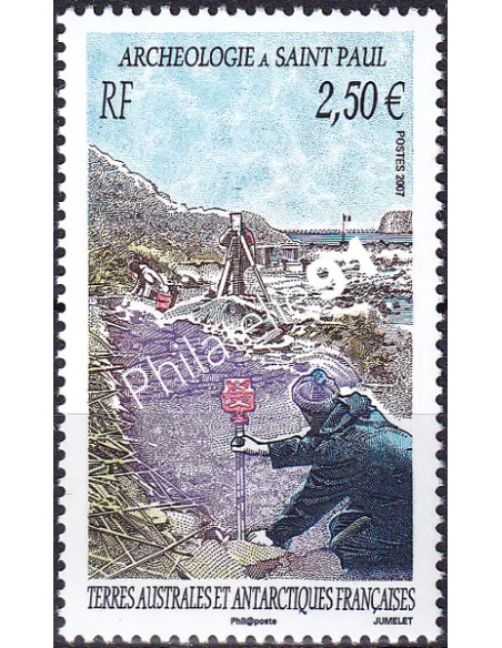 TAAF, n° 463, Collection timbres Dom-Tom