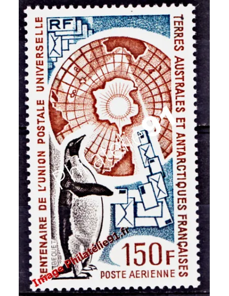 TAAF -  P.A. n°  37 - Centenaire de l'U.P.U.