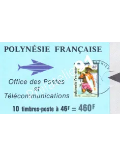 POLYNESIE, Carnet n° 427, Adhésif, Collection timbres Dom-Tom