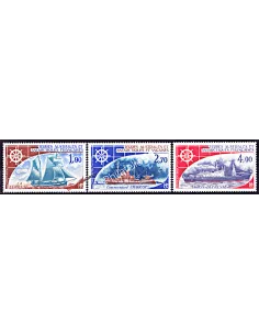 TAAF -  P.A. n°  44 à 46 - Bateaux -