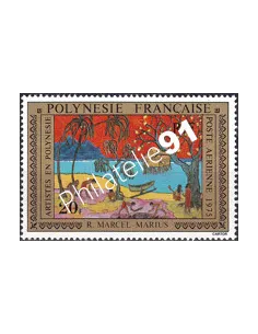 POLYNESIE, PA n° 98 oblitéré, Collection timbres Dom-Tom