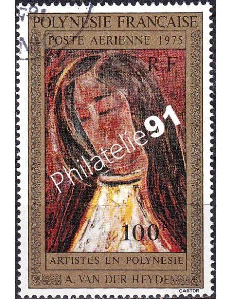 POLYNESIE, PA n° 102 oblitéré, Collection timbres Dom-Tom