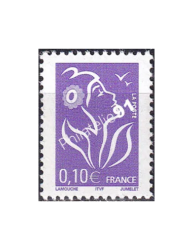 Timbre n° 3732h, Visuel brillant ITVF, Collection timbre France