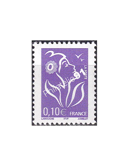 Timbre n° 3732h, Visuel brillant ITVF, Collection timbre France
