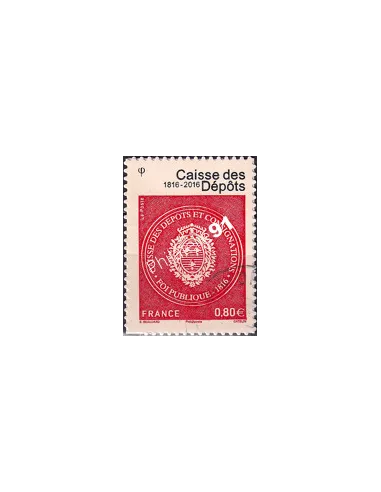 Adhésif n° 1269A oblitéré, Caisse des dépôts, Timbres France