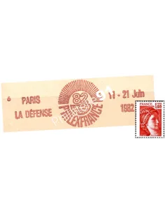 Carnet n° 2102-C5a, Type Sabine, Collection timbre France