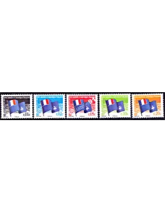 TAAF, n° 494 à 498, Collection timbres Dom-Tom