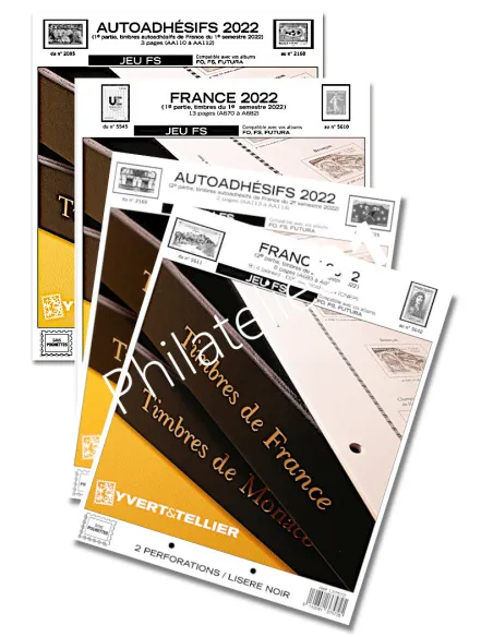 -                      2022  -  JEU     FS + FS ADHESIFS FRANCE - 1er + 2ème semestre 2022