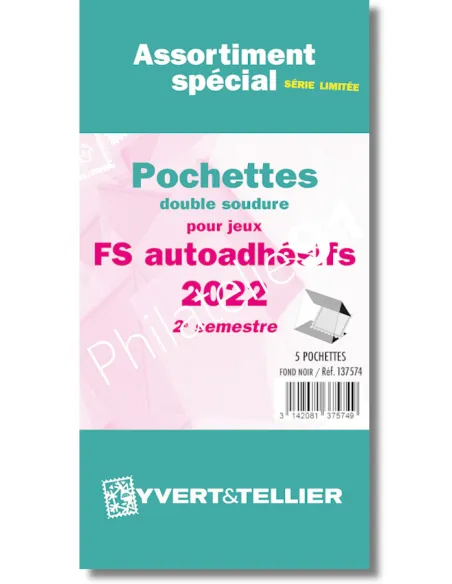 -                      2022  -   Pochettes Assortiment FS/FO FRANCE - 2ème semestre 2022 - ADHÉSIFS