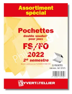 -                      2022  -   Pochettes Assortiment FS/FO FRANCE - 2ème semestre 2022
