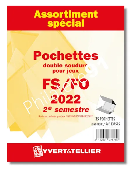 -                      2022  -   Pochettes Assortiment FS/FO FRANCE - 2ème semestre 2022