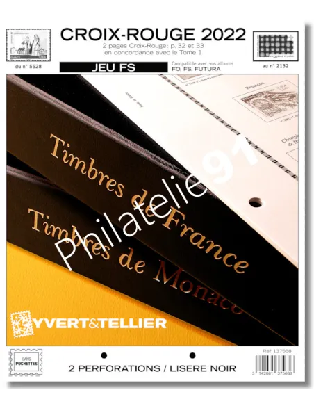 -                      2022  -   JEU FS FRANCE - Croix Rouge 2021-2022 (sans pochette)