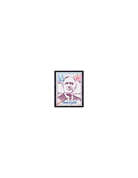 Timbre des TAAF -  P.A. n°  61 - Général de Gaulle