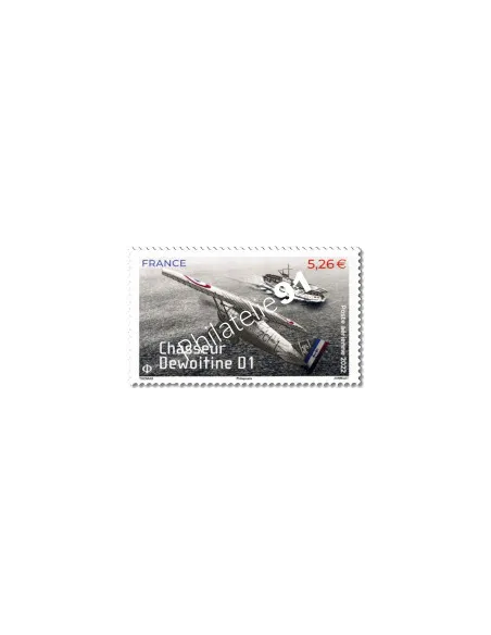 Timbre Poste aérienne n° 92, Chasseur Dewoitine D1, timbres de France