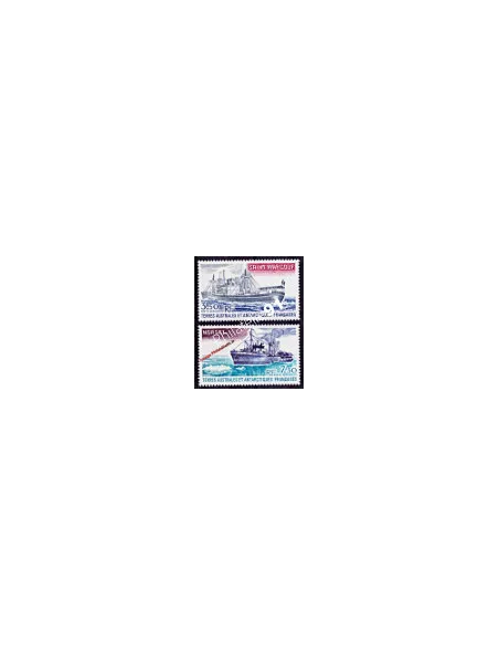 TAAF -  P.A. n°  63 - 64 - Bateaux