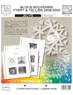 Jeu FS 2022 pour blocs souvenir Yvert et Tellier