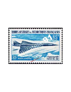 TAAF -  P.A. n°  19 - Avion supersonique "Concorde"