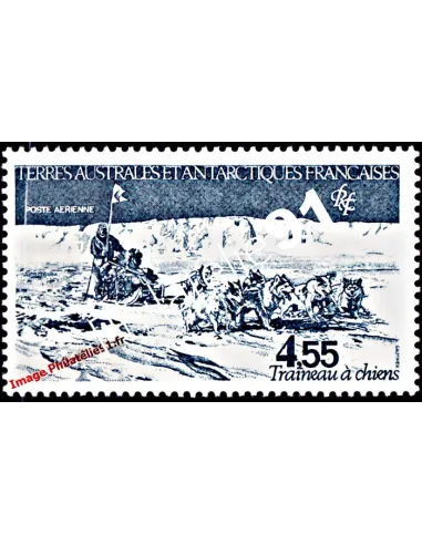 TAAF -  P.A. n°  74 - Traîneau à chiens - Terre Adélie