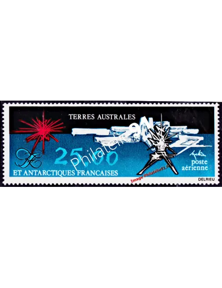 Timbre des TAAF -  Poste aérienne n° 78 - "Terres Australes" du peintre Mathieu