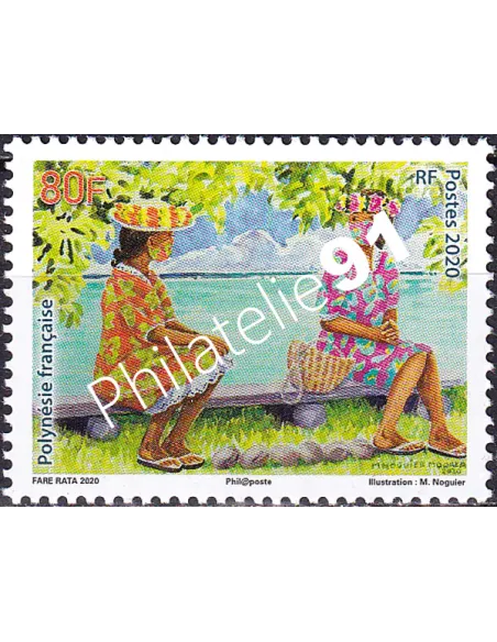 POLYNESIE, n° 1246, Collection timbres Dom-Tom