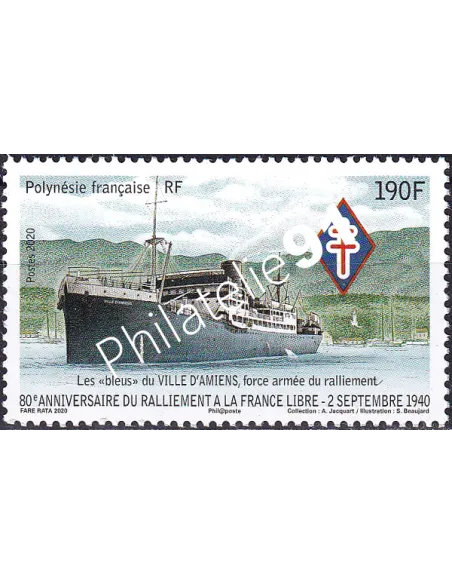 POLYNESIE, n° 1248, Collection timbres Dom-Tom