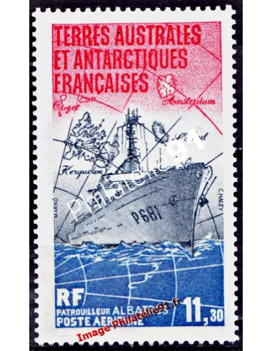 TAAF -  P.A. n°  84 - Mise en service du Patrouilleur "Albatros"