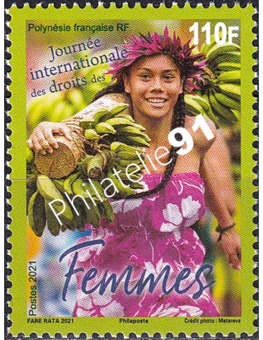 POLYNESIE, n° 1261, Collection timbres Dom-Tom
