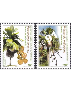 POLYNESIE, n° 1262 à 1263, Collection timbres Dom-Tom