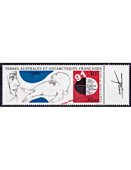 TAAF -  P.A. n°  89 - Explorateur et pinnipède - Trémois