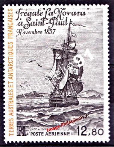 TAAF -  P.A. n°  88  ** - Frégate La Novara à Saint-Paul