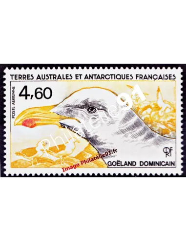TAAF -  P.A. n°  92 - Faune antarctique - Goéland dominicain