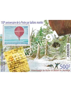 Polynésie, Bloc-Feuillet n° 53, Collection timbre DOM-TOM