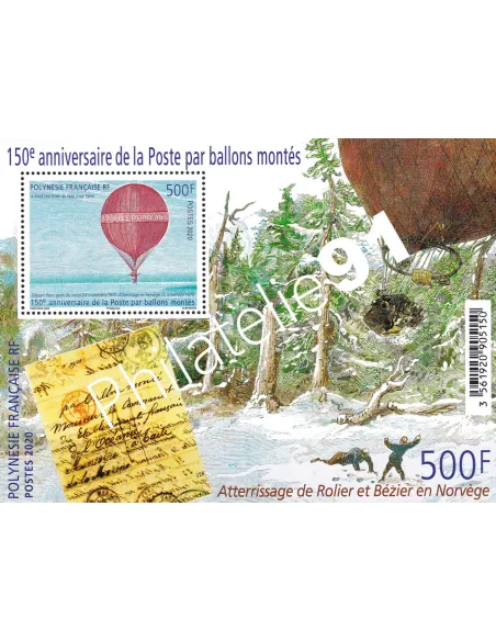 Polynésie, Bloc-Feuillet n° 53, Collection timbre DOM-TOM