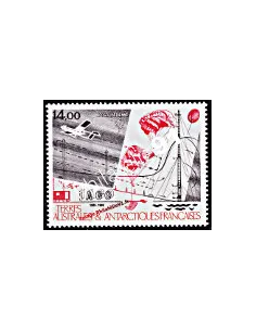 TAAF -  P.A. n°  95 - Avion, ballon-sonde, antennes
