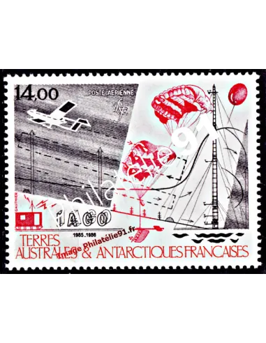 TAAF -  P.A. n°  95 - Avion, ballon-sonde, antennes