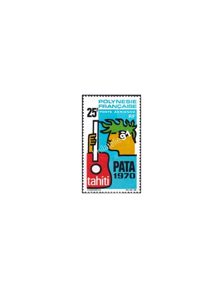 POLYNÉSIE, PA n° 28, Collection timbres Dom-Tom