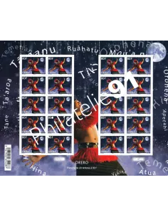 POLYNESIE, Feuille n° F1089, Collection timbres Dom-Tom