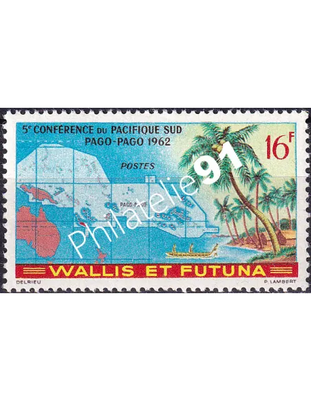 Wallis et Futuna, n° 161, Collection timbres Dom-Tom