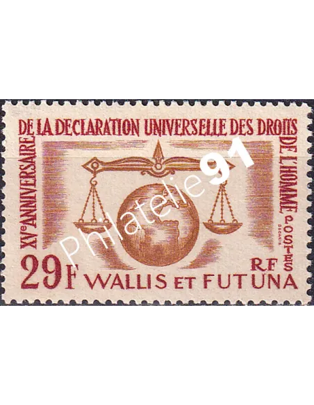 Wallis et Futuna, n° 169, Collection timbres Dom-Tom